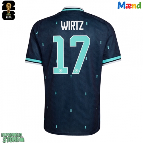 Tyskland Florian Wirtz #17 Replika Udebanetrøje VM 2026 Kortærmet